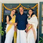 Namitha Pramod Instagram - Onam 2023 @summertownrestocafe ❣️ Missing you @aki_tha_ 🥹 Kochi, India