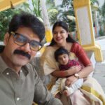 Naveen Chandra Instagram - Siddhansh first onam ❤️🧿 Happy Onam !!!! . . . . . . #happyonam