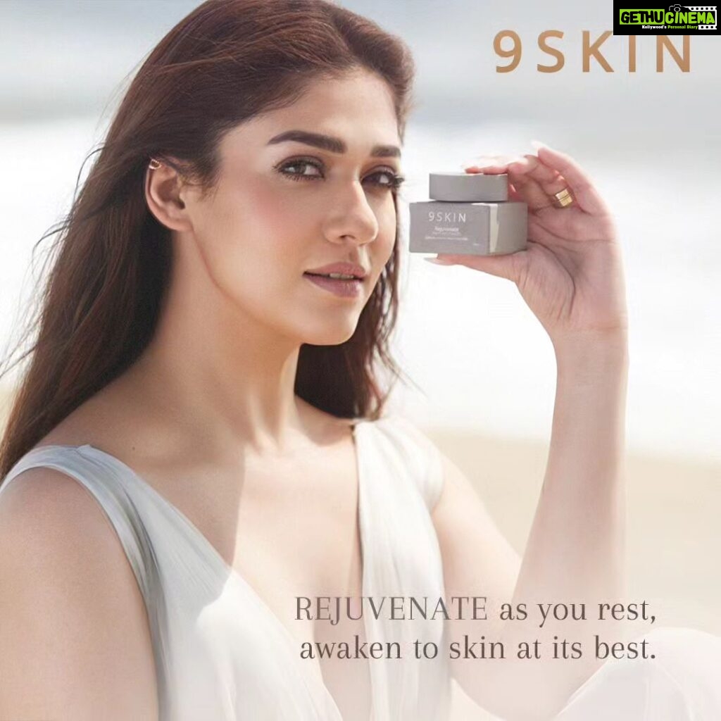 Nayanthara Instagram - Unveiling Rejuvenate, the Night Cream that renews and revitalises your skin. Infused with the enchanting magic of Seabuckthorn, along with Retinol and 24kt gold, it's the elixir for visibly improved skin. Available on our website from 29.09.2023  #ThirdOfFive #9SKINCares