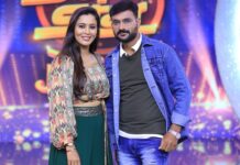 Neha Gowda Instagram - Once again coming to entertain you all with a fun filled content !! With a sister brother duo !! This Sunday on star Suvarna !!! #sunday #special #fun COSTUME COURTESY- @dharaa.in