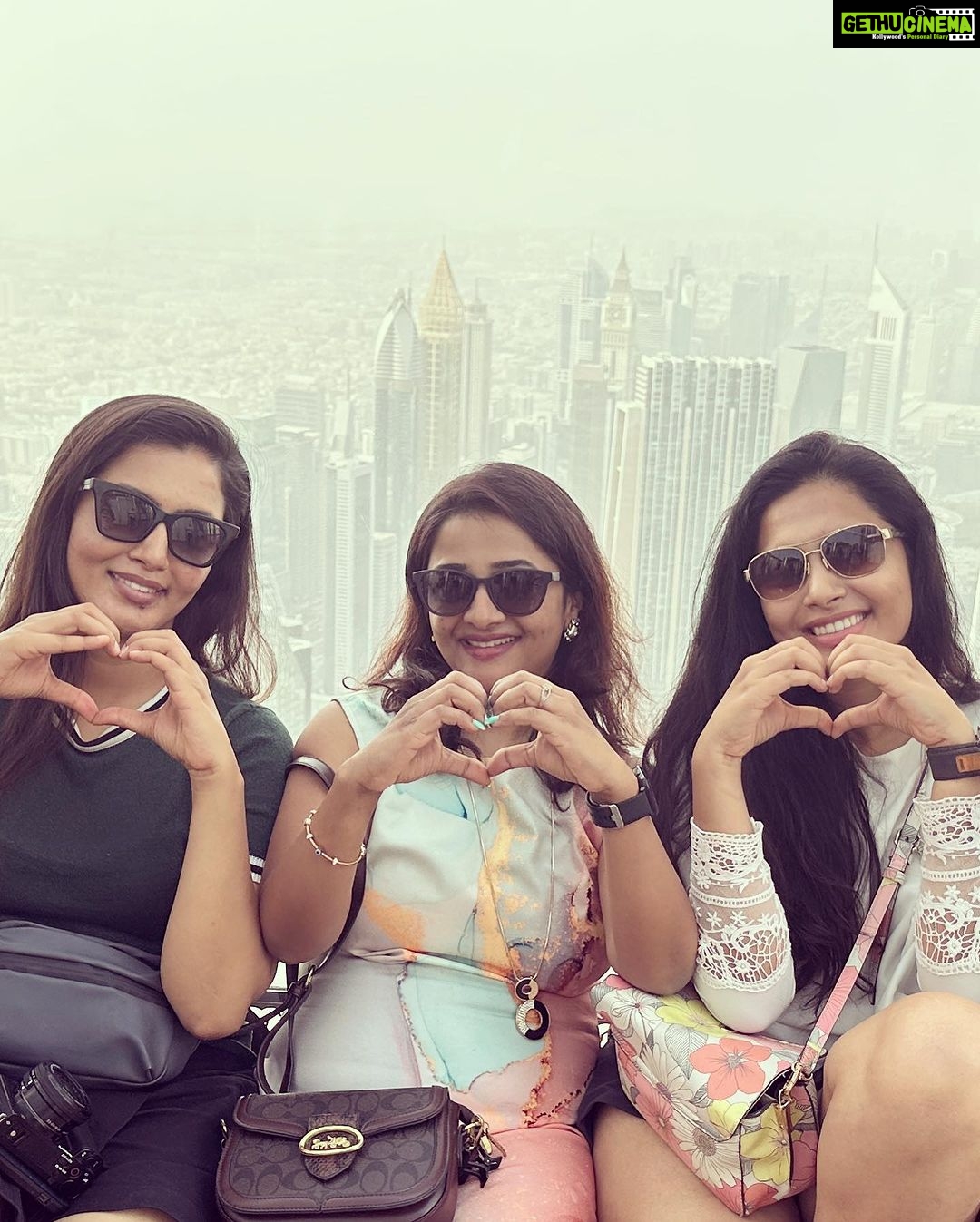 Neha Gowda Instagram - Trip No 10 #dubai Photo dump Feeling so blessed to have experienced the magic of Dubai with some of my favorite people! From the sparkling waters of the Palm Jumeirah to the bustling streets of the Gold Souk, there was never a dull moment on this trip. And despite the heat, we managed to stay cool and have a blast exploring all that this amazing city has to offer. Thank you to everyone who made this trip unforgettable! ππ΄π #Dubai #travel #friends #blessed #memories Special thanks to my favourites @sonugowda β€οΈ & @divyasomgowda β€οΈ Dubai, United Arab Emirates