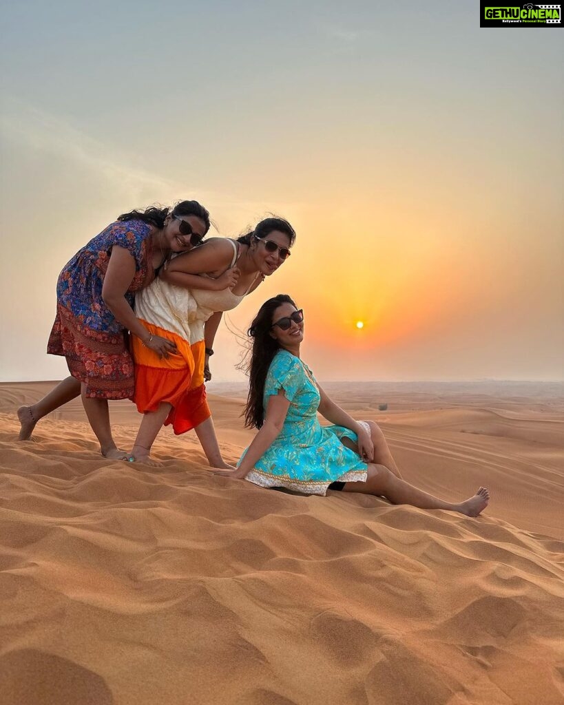 Neha Gowda Instagram - Trip No 10 #dubai Photo dump Feeling so blessed to have experienced the magic of Dubai with some of my favorite people! From the sparkling waters of the Palm Jumeirah to the bustling streets of the Gold Souk, there was never a dull moment on this trip. And despite the heat, we managed to stay cool and have a blast exploring all that this amazing city has to offer. Thank you to everyone who made this trip unforgettable! 🙌🌴🌞 #Dubai #travel #friends #blessed #memories Special thanks to my favourites @sonugowda ❤ & @divyasomgowda ❤ Dubai, United Arab Emirates