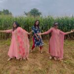Neha Gowda Instagram – Corn field and a love song why not ??!! 😍
