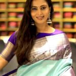 Neha Gowda Instagram - 🌟 Embrace the timeless elegance and grace of silk sarees with Mugdha’s exquisite Swayamwara collections. From intricate designs to captivating hues, they have curated a range that will leave you spellbound. 🌟 🎉 Exciting Offer Alert! 🎉 Enjoy up to 40% off during the Varamahalakshmi festive period, starting from 27th July until 20th August. 🎁 Don’t miss out on this golden opportunity to add a touch of tradition and splendor to your wardrobe. 🌸 Hurry and visit Mugdha store now to witness the magic of silk sarees, and celebrate the spirit of Varamahalakshmi with Mugdha’s! 🛍️✨ #MugdhasSwayamwara #SilkSareeMagic #VaramahalakshmiOffer #EthnicElegance #FestiveFashion #LimitedTimeOffer #SilverCoins #GoldCoins #CelebrateTradition #Mugdhaartstudio