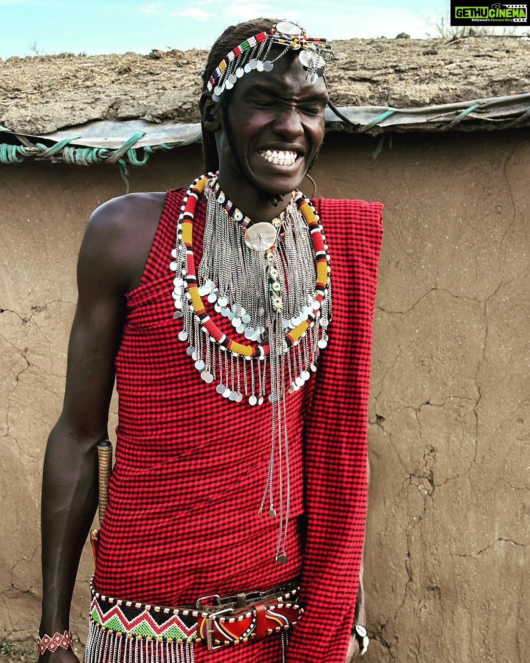 Neha Gowda Instagram - The Masai people are known for their caring nature and I can definitely vouch for that! During my 5-day stay, they greeted us warmly every single day and showed genuine concern for our well-being. It was a beautiful experience. #masaimara #tribe #caring #people #blessed #beautiful #experience Masai Mara National Reserve