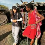 Neha Gowda Instagram - The Masai people are known for their caring nature and I can definitely vouch for that! During my 5-day stay, they greeted us warmly every single day and showed genuine concern for our well-being. It was a beautiful experience. #masaimara #tribe #caring #people #blessed #beautiful #experience Masai Mara National Reserve
