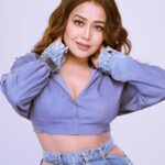 Neha Kakkar Instagram - Love for Denims 🧢 @ubon_official @mann_ubon @praveenbhat @_jimmyzdesigner_ @ritikavatsmakeupandhair @nargis9052