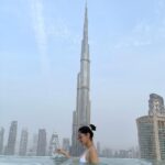 Nidhi Shah Instagram - Got it how I want it 💕 . . . . #amazingview #burjkhalife #dubai #travelling Address Sky View