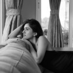 Nidhi Shah Instagram - Sometimes you’ll find it’s better black and white 🤍 . . . 📸 - @theguywithacanon Wearing - @massimodutti . #blackandwhite #black #monochromatic #potraits #candid #picoftheday #instagood #instadaily #instgram #nofilter #nofilterneeded