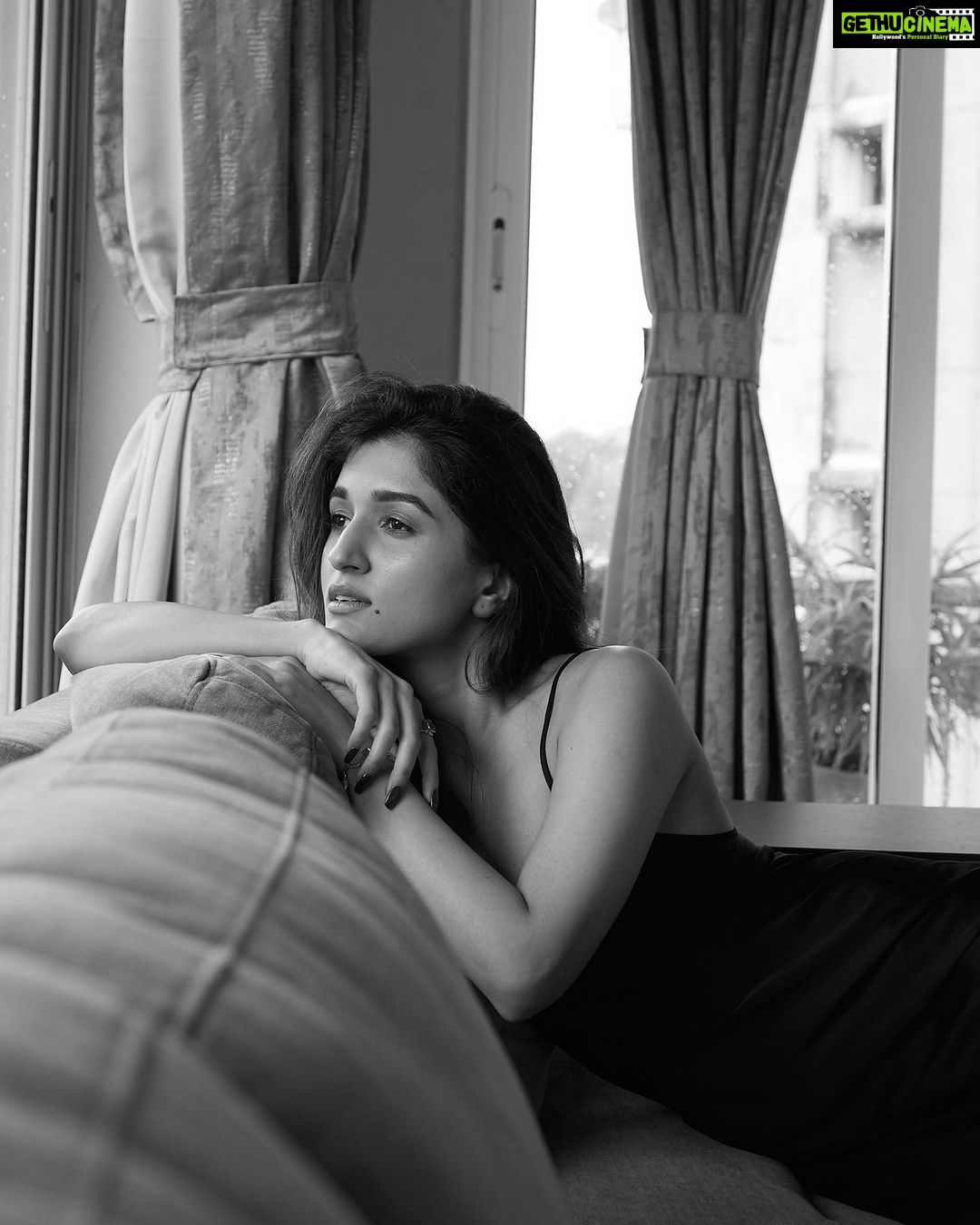 Nidhi Shah Instagram - Sometimes you’ll find it’s better black and white 🤍 . . . 📸 - @theguywithacanon Wearing - @massimodutti . #blackandwhite #black #monochromatic #potraits #candid #picoftheday #instagood #instadaily #instgram #nofilter #nofilterneeded