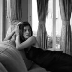 Nidhi Shah Instagram - Sometimes you’ll find it’s better black and white 🤍 . . . 📸 - @theguywithacanon Wearing - @massimodutti . #blackandwhite #black #monochromatic #potraits #candid #picoftheday #instagood #instadaily #instgram #nofilter #nofilterneeded