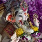 Nidhi Shah Instagram – Wishing you all a very happy Ganesh Chaturthi 🙏🏼🤗✨ 
May Ganesha bless us all with good health, happiness and inner peace ❤️ 
Ganpati bappa Morya ✨🙏🏼🫶