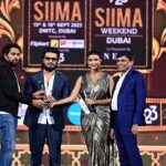 Nikhil Siddhartha Instagram - Karthikeya2 Wins Sensational Movie of the year Award at SIIMA . I thank the audience and wishe for More Support and love from fans for the Upcoming Projects. @anupampkher @anupamaparameswaran96 @actorysr @harshachemudu @kaalabhairava7