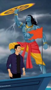 Nikhil Siddhartha Instagram - Wishing you all a Happy Sri Krishna Janmashtami 🙏🏽
Celebrating Bhagwan Krishna and the Inspiration he is 🙏🏽 

Jai Sri Krishna 🙏🏽 #SriKrishnaJanmashtami  My Fav song from #karthikeya2