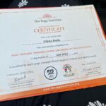 Nikita Dutta Instagram - July was a month when I was supposed to take a long vacation to switch off for a while. But I chose to address something that has been on my mind for a very long time. The timing seemed right and I signed up for the 200 hour teacher’s training course at @theyogainstituteofficial Last 30 days have been all about learning and unlearning. This includes going back to books to study, waking up early to practise and reflecting on each day. I have so much gratitude and joy to be recognised as a certified teacher from today onwards. While I get back to the chaos of this shooting life, I will try to carry this experience with me throughout. 😇🙏