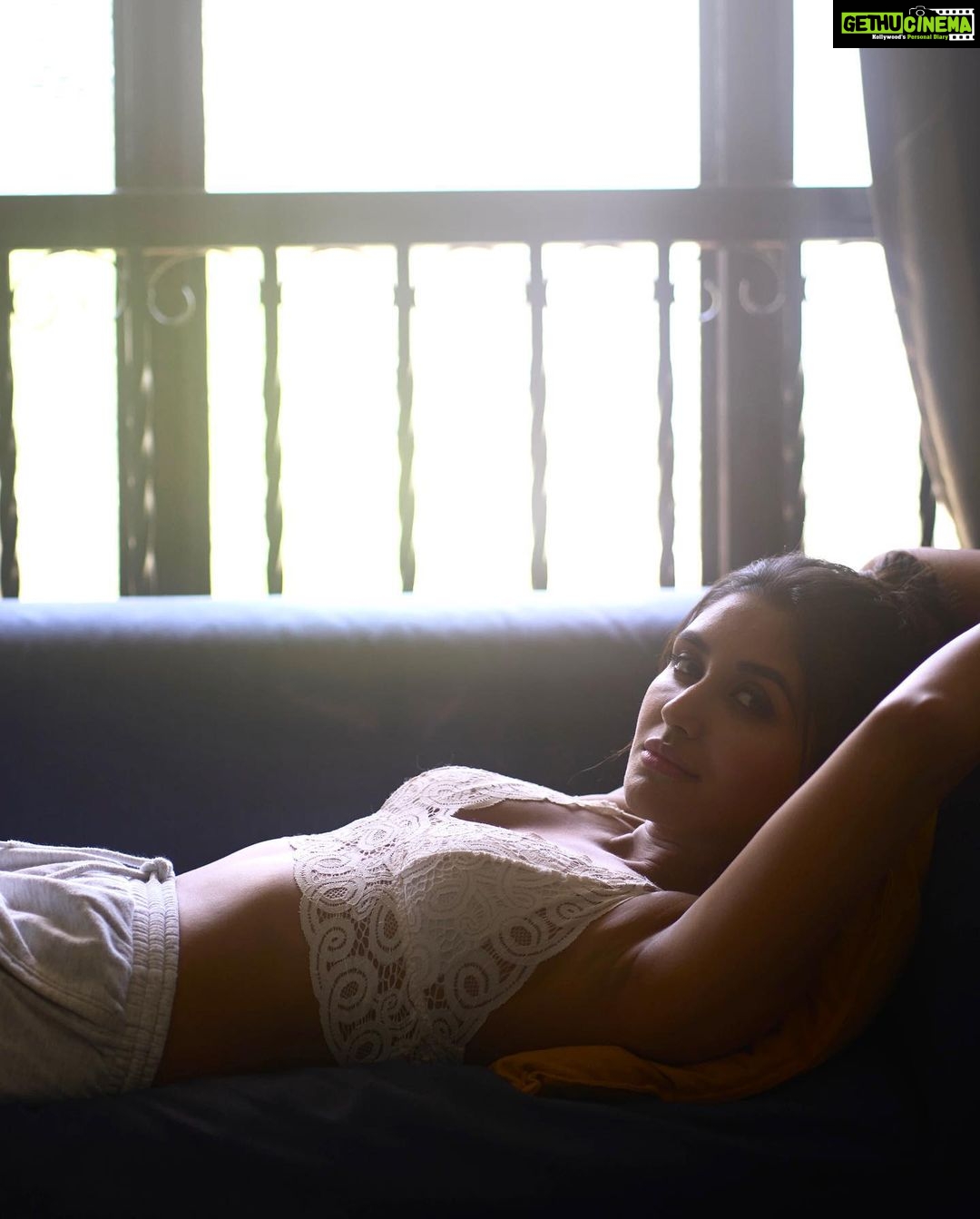 Nikita Dutta Instagram - Watching the grey skies with contented sighs. . #MonsoonMood