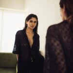 Nikita Dutta Instagram - In the process of mastering the art of betraying emotions with eyes 🖤🖤 . . 📸 @bharat_rawail