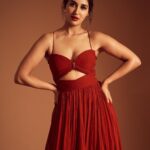 Nikita Dutta Instagram - Tried bringing “💃” to life 😉 . . . 📸: @saurabh_sonkar HMU: @mitavaswani Styled by @vidyulaa Assisted by @she_bohemian_ Outfit: @dziinebydeepa @viralmantra Jewellery: @voycejewellery @squbepr