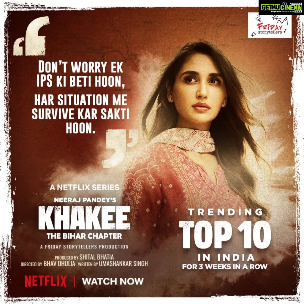 Nikita Dutta Instagram - #AmitLodha ji ki dharam patni #TanuLodha urf @nikifying ne kamar kasli hai aap sabhi ko full action aur entertainment me sath dene ke liye. Kamar kas lijiyega kyuki aage ka safar bahut khatarnaak hai! Watch Khakee: The Bihar Chapter on Netflix Now! #Khakee #KhakeeTheBiharChapter #KhakeeOnNetflix @netflix_in @fridaystorytellers @neerajpofficial @shitalbhatia_official @bhav.dhulia @umashankar.singh.7 #AbhimanyuSingh @karantacker @avinashtiwary15 @ashutosh_ramnarayan @ravikishann @thejatinsarna @anupsoni3 @nikifying @pathakvinay @aishwaryasushmita @shraddhadas43 #KPMukherjee @sargam.singh44 @devendradeshpande31 @deepakgawade6 @fal1804 @pravs_k @h_by_the_sea #AbbasAliMoghul @advaitnemlekar @debasishmishr #DrSagar #RitaGhosh @babbachi @vidydharbhatte @stepbystepcasting #RajVFX @after_studios @postcolorist @chandan.kachhawa