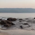 Nikita Dutta Instagram – Swipe to see a view I have been obsessed with. 
🌊 🌅.
.
.
#IncredibleMaharashtra #Konkan #Sunset #PalshetBeach #GharatGanpati Palshet Beach