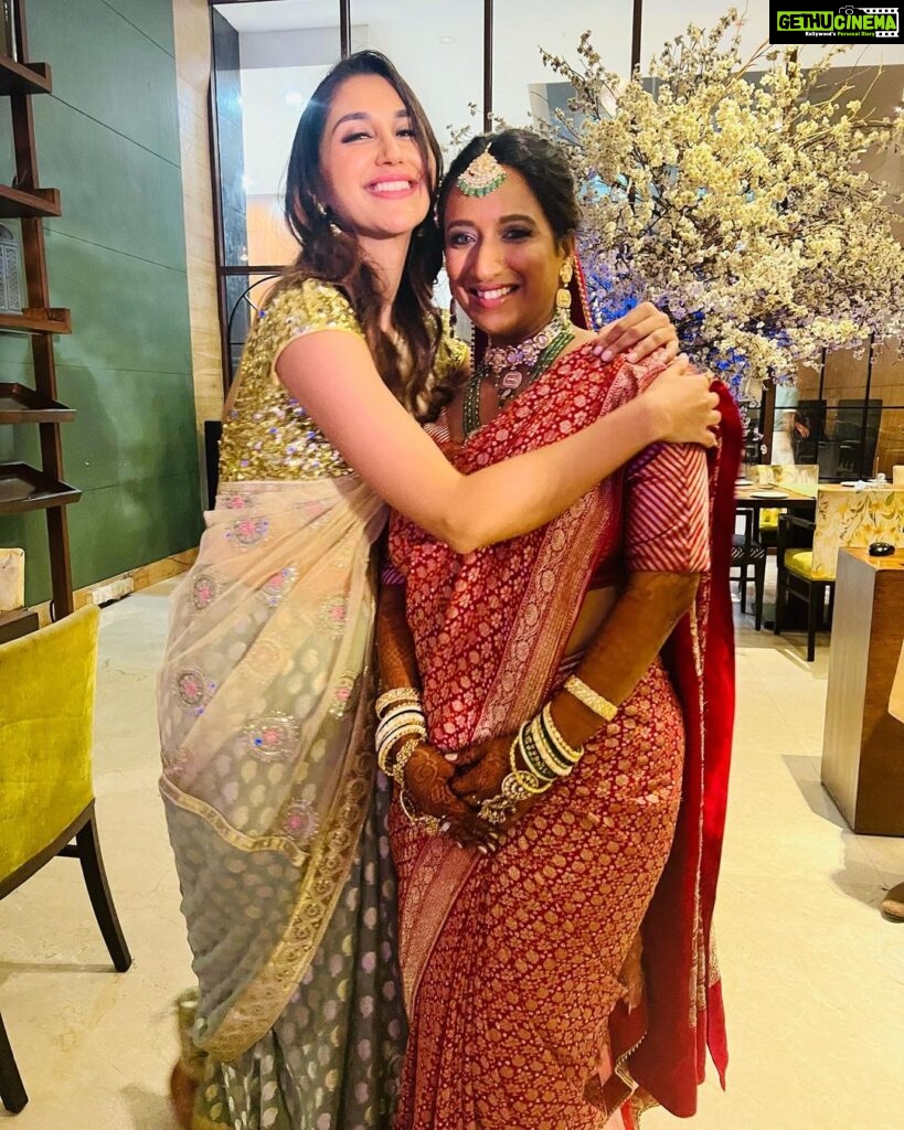 Nikita Dutta Instagram - The best friend is officially taken. I fought some odds and made it to witness that. Heart is full. 🥲💕
