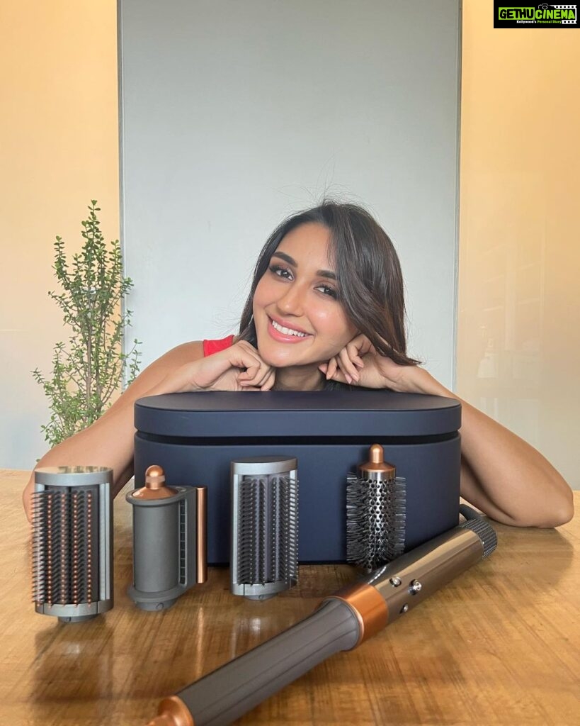 Nikita Dutta Instagram - Dyson Airwrap - The OG It has reduced the time to style my hair with no extreme heat.This Airwrap gives you the best natural curls. #DysonHair #DysonIndia #DysonAirwrap #gifted