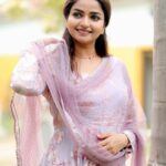 Nithya Ram Instagram - 💟 . . . . . 👗 by @chakrabortymukta Chennai, India