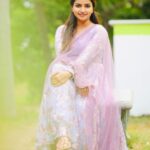 Nithya Ram Instagram - 💟 . . . . . 👗 by @chakrabortymukta Chennai, India