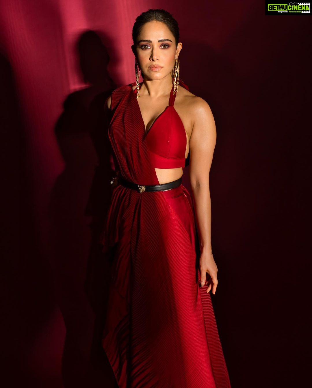 Nushrratt Bharuccha Instagram - Cherry on Top 🍒 𝖮𝗎𝗍𝖿𝗂𝗍: @renasci.in 𝖩𝖾𝗐𝖾𝗅𝗋𝗒 & 𝖻𝖾𝗅𝗍 : @sakshijhunjhunwalaofficial 𝚂𝚝𝚢𝚕𝚎𝚍 𝚋𝚢 : @samidha.wangnoo 𝚂𝚝𝚢𝚕𝚎 𝚒𝚗𝚝𝚎𝚛𝚗: @nidhisawantt 𝙼𝚊𝚔𝚎 𝚞𝚙 : @aafreenmakeupandhair 𝙷𝚊𝚒𝚛 : @kajal._komal 📸: @miteshsphotography
