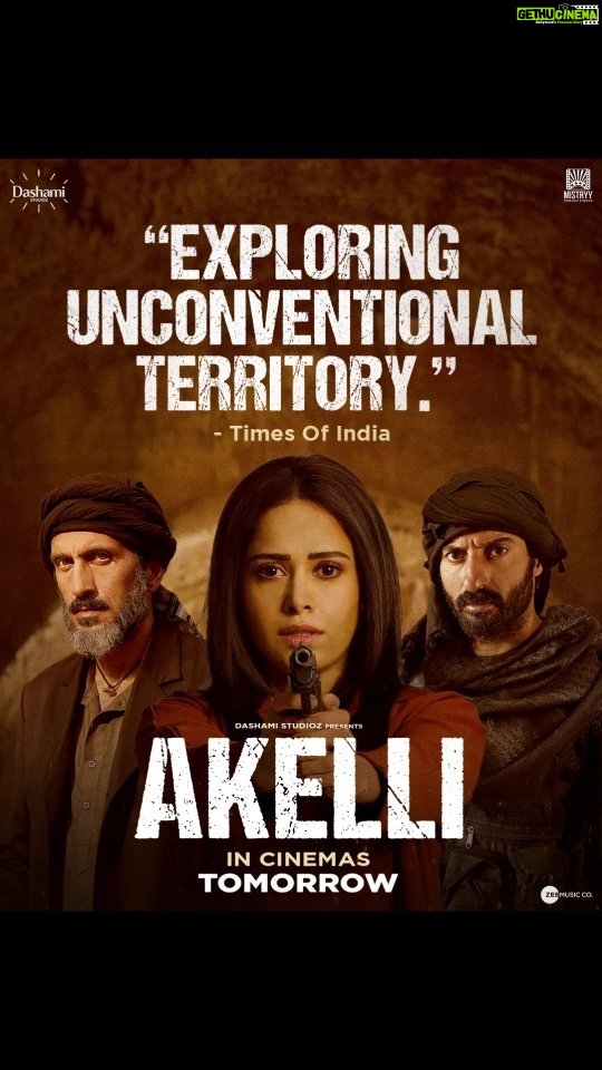 Nushrratt Bharuccha Instagram - The verdict is in: #Akelli is a must-watch for all thrill-seekers. Releasing only in cinemas tomorrow. Book your tickets now 👇🏼 Link in bio. @nishantdahhiya @amirboutrous @tsahihalevi @ninadvaidya @nitinpvaidya @aparna.padgaonkar @shashantshah @stepbystepcasting @itspranaymeshram @dashami_official
