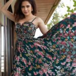 Nushrratt Bharuccha Instagram - 🌈⛈️ Dress @shopverb Jewelry @tsaraofficial Stylist @nidhijeswani Makeup @makeupbyshefali.s Hair @ashwini_hairstylist Photographer @venurasuri