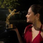 Nushrratt Bharuccha Instagram – Social Impact Star of the Year🌟
Thank you @iwmbuzz ! 
From Female foeticide (Chhorii) to Safe Sex (Janhit Mein Jaari).. it’s been a very gratifying journey! A big thank you to all who have been a part of it.
Now back to doing more & more!
#Chhorii2 #Akelli