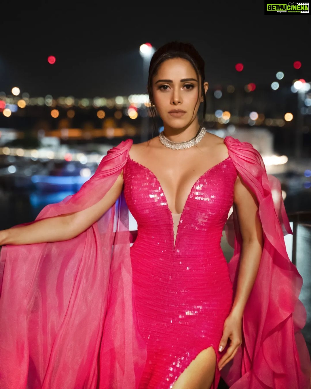 Nushrratt Bharuccha Instagram - Everyone else can go home 'cos @nushrrattbharuccha totally owned this Queen look. Slaying in our custom sequence gown at the IIFA Green Carpet. Gown @tanieyakhanuja Jewellery @karishma.joolry @mortantra Styled by: @samidha.wangnoo Style team: @rareority @ritika.kishnani @nidhisawantt @rutvishah_31 Make up : @ssequeiramakeup Hair : @danihairstylist1 📸 : @amvisuals_ #nushrrattbharuccha #tanieyakhanuja #tkqueenmovesonly #iifa2023 #iifa
