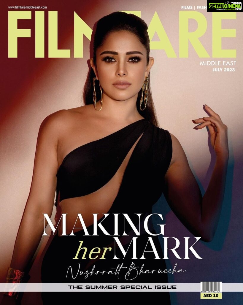 Nushrratt Bharuccha Instagram - “Even I don’t know why I’m single!” – Spunky, sassy and a firebrand – that’s Nushrratt Bharuccha – our July Cover Star in a candid conversation with the Editor, Aakanksha Naval-Shetye! The fearless Chhorii has been pushing the boundaries with each screen outing and has made a mark for herself inspite of being a disruptor when it came to playing the conventional heroine roles! The young star also reveals why she doesn’t agree with the grading system of actors in the industry. Check out her fiery hot interview in our Summer Special Issue! Interviewed by: @aakankshanaval_aksn Photography: @studio.bickiboss @bickiboss Styled by: @samidha.wangnoo Style intern: @nidhisawantt Makeup: @makeupbyshefali.s Outfit: @room24official Jewelry: @sakshijhunjhunwalaofficial @zariinjewelry @vblitzcommunications Shoes: @maisonvalentino Cover designed by: @iamitcreates . . . . . #chhorii2 #chhorii #filmfareme #ffme #nushrrattbharuccha #ffmecoverstar #filmfaremecover #bollywood #films #bollywoodactress #july #julycoverstar #magazinecover #magazinecoverstar #summerissue