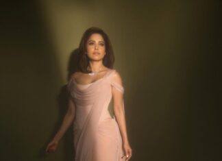 Nushrratt Bharuccha Instagram - Peach-Out ✌🏻 Outfit by :- @karishmaashita Jewellery by :- @mkjewels_india Style by: @samidha.wangnoo Style team : @ritika.kishnani @yashtikaasharmaa Make up : @vardannayak Hair by : @ashwini_hairstylist 📸 : @miteshsphotography
