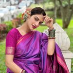 Nusrat Jahan Instagram - আমি সাউথ ইন্ডিয়ান স্টাইলে সেজেছি 🥰❤️