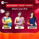 Pallavi Gowda Instagram – What’s Your Pick Among Our Elegant & Charming Heroines😍😍

#Arundhathi #Anu #Jagadhatri #ZeeTelugu 

@pallavi_gowda_official @hk_varsha_ @deepthimanne_official