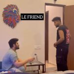 Paras Chhabra Instagram - 🤣😅🤣😅 when a frnd ask you.. how he’s looking 😂😅 @yashmunjal01 #paraschhabra #funny #meme #funnyreel #funnyvideos