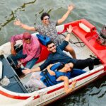 Pavani Reddy Instagram – Adventures are better when shared! Jetting through the scenic canals of Kerala with beautiful souls, Life is a beautiful ride with friends by your side. 🌊✨ 
@pradeepmilroy  @pavani9_reddy ❤️🔥 
#JetSkiAdventures #FriendsForever #keralacanalvibes Kerala, India