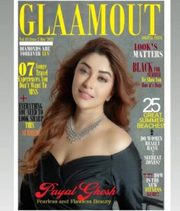 Payal Ghosh Instagram - Hello May Welcome our Queen 👑 ''SUPER SENSATIONAL THE MAKING STARDOM @iampayalghosh "⚡❤️

Upcoming Movie 🌟Fire Of Love - RED🌟

Welcome on the Magazine cover with the fabulous @glaamout May 2023 Edition ❤️

Watch out for more pics and exciting insider info in Glaam-out 's upcoming May edition!

Magazine : Glaam-out magazine
Instagram @glaamout 🤞🧿
Edition : 2023
.
Cover Page Queen 👑 : @iampayalghosh ❤️❤️

Founder: @navi_shar
Editor: @navi_shar

Stylist: @sayanvroy006 @akankshakawediastyle
Outfit: @bumpsandfrills
Jewellery: @aquamarine_jewellery
MUH: @harshpawar_makeupacademy18
Hair Stylist: @meghna_hairstylist

#iampayalghosh #magazine #editorial #magazinecover #fashion #photoshoot #mkaeup #designer #mediacover #photographet #magazineshoot #glaamout #fablifestyyle #navishar#owner #trending #fashionmagazine #fashionworld #glamour #actress #video #glaamout #instagram #fashion #shoot