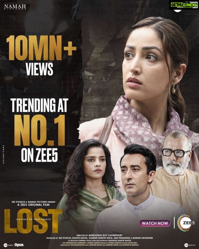 Pia Bajpiee Instagram - This wouldn't have been possible without your love and support. THANK YOU ALL🙏 #LostOnZEE5