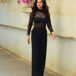 Pia Bajpiee Instagram – 🖤 makeup @yogesh_nikam_ 
Hair @meghna_hairstylist 
Managed by @shimmerentertainment 

Location @woopmumbaiofficial 

#Lost on 16th feb. #lostonzee5 #promotions ✌️
#piabajpiee