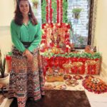 Pia Bajpiee Instagram - गणेश जी को अगले साल फिर से आने के लिए अभी भेज कर आयी हूँ, did puja and visarjan wd my family ( through video call), pandit ji @hindu.rituals बहुत बहुत धन्यवाद इतनी अच्छी पूजा कराने के लिए 🙏 and my team ,nothing was possible without their support @ranch__namdev @kk2635610 #devendramandal #visarjanday #ganpati