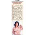 Pia Bajpiee Instagram - we hear Pia Bajpiee will essay the most powerful character in the film. The actress will breathe life into a small-town girl with big ambitions in a big city. Speaking about the same, Pia Bajpiee said, "I am sure many girls would be able to relate to my character in LOST. It touched a chord with me the moment I read it. She is powerful, ambitious, and vulnerable at the same time. It was a challenging part, but I am so grateful to Aniruddha Roy Chowdhury for trusting me with it." "Working with Aniruddha Roy Chowdhury was like being in a film institute. I learned so much during our shoots from him. He takes you off guard, and that keeps you constantly alive and aware on the set," she further added while talking about the three-time National Film Award-winning director. @namahpictures ❤️ Sir ji @aniruddhatony ❤️🙏 @milokmat 🙏😊
