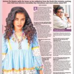 Pia Bajpiee Instagram – Thank u so much @iamrohitbhatnagar @freepressjournal 😁🙏 @aniruddhatony @namahpictures ✌️❤️