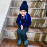 Pia Bajpiee Instagram - मेरा रसगुल्ला 😂😁😁😁😍❤️🧿 @nayanshvikasbajpai #nephew #family #life