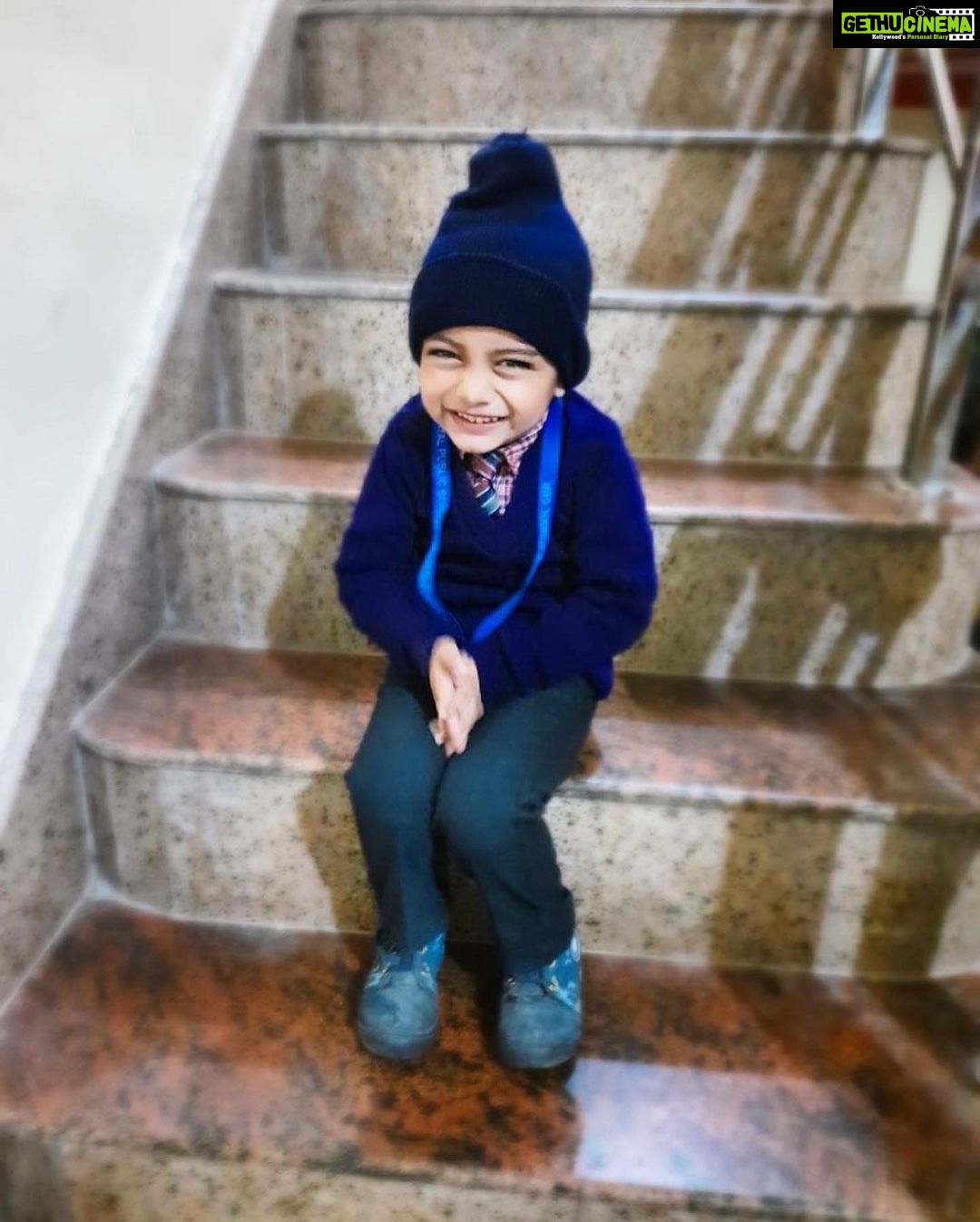 Pia Bajpiee Instagram - मेरा रसगुल्ला 😂😁😁😁😍❤️🧿 @nayanshvikasbajpai #nephew #family #life