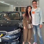 Pia Bajpiee Instagram – YES!!! This happened 😁🧿🧿🧿 my dream car..finally #BMW 🙌 @bmwnavnitmotorsmumbai @julianmariadas @hindu.rituals @rajeshramsingh @bmwindia_official #bmw #dreamcars #limitededition #iconic