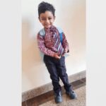 Pia Bajpiee Instagram – नयंश का आज स्कूल का पहला दिन..😅🐒 ऊधमी बच्चा 😂❤️😍 #nephew #myjaan #love