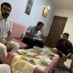 Pooja Bose Instagram - Thanku for blessing our home with your presence and being such a lovely person that u are 🤗 hope to make many more items for you next time @prosenstar had a great evening Ps last pics clicked by baby @krishiv.verma09